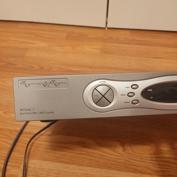 Shaw Motorola DCT3416 Hi Def Cable Box Dual Tuner DVR DCT 3416 HDMI PVR - Picture 2 of 7